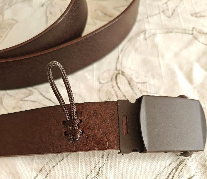 新品未使用】SGSC LEATHER DRIP GI BELT ベルト L - メルカリ