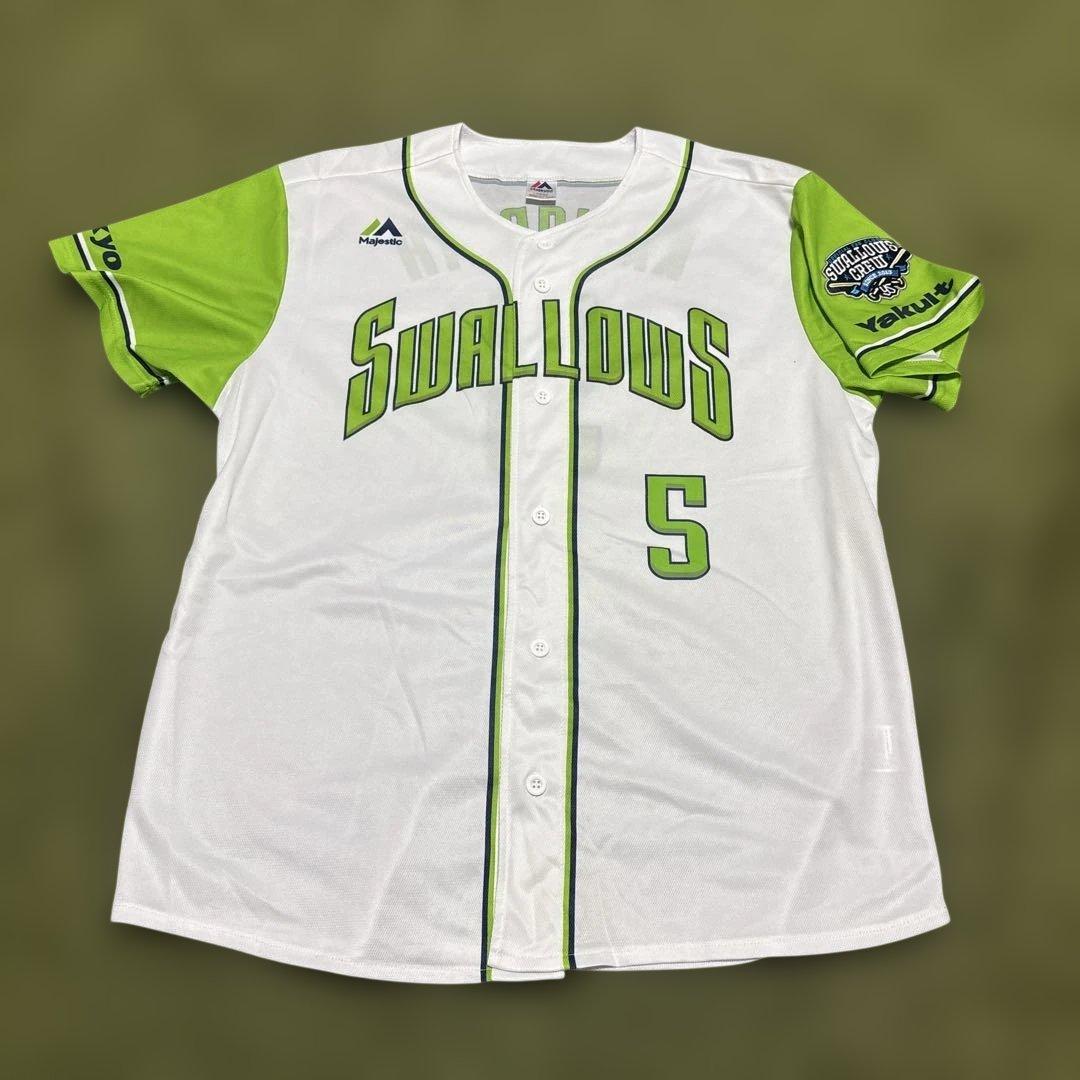 川端慎吾 ヤクルトスワローズ 3月14日引退試合 クルーユニフォームL