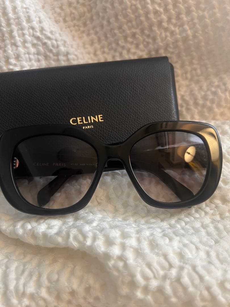 CELINE トリオンフ 06 サングラス / アセテート／ケース付き 楽天市場】CELINE セリーヌ サングラス Triomphe 06 トリオンフ