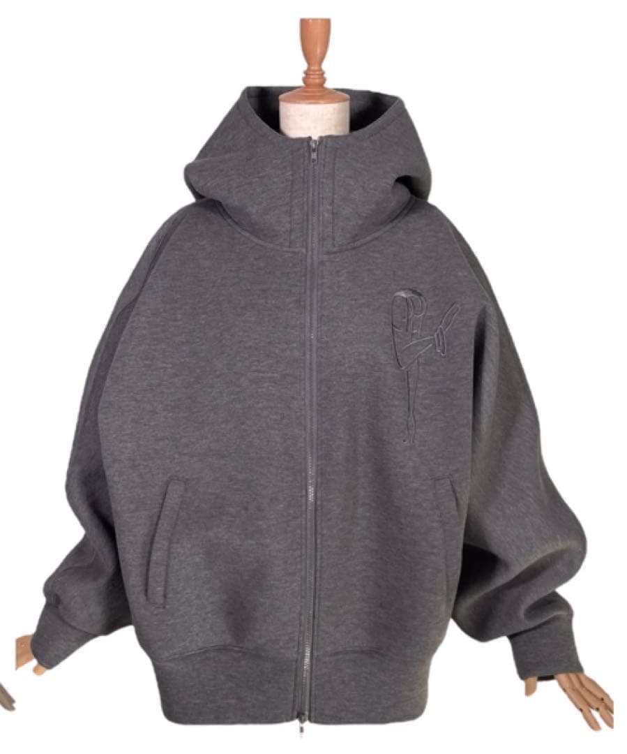 新品未開封品】 ボンディングダブルジップフーディー FICTION TOKYO