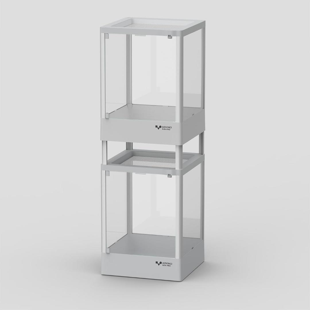 ADVINCI 爬虫類飼育ケージ 30×30×40cm 36L 組み立て式 - メルカリ