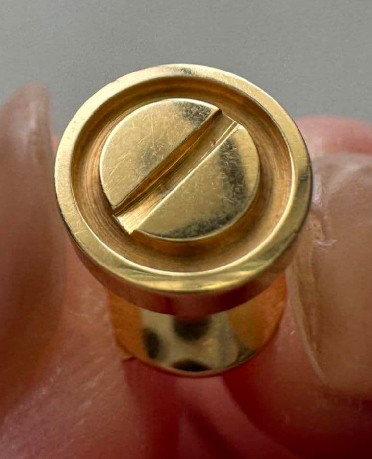 Cartier 750ゴールド ピアス(片耳用) カルティエ Cartier クラッシュ ドゥ カルティエ LM イエローゴールド