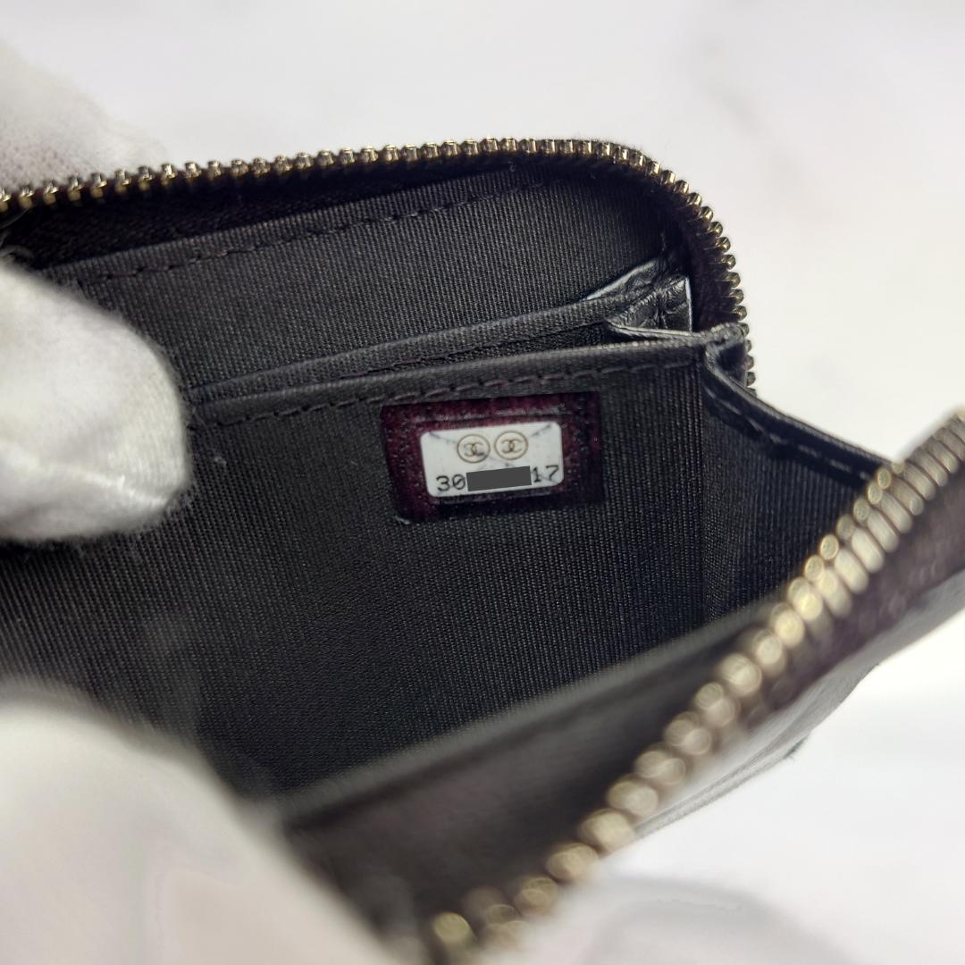 レンティー様専用】超美品 ラムスキンCHANEL19 マトラッセ コイン