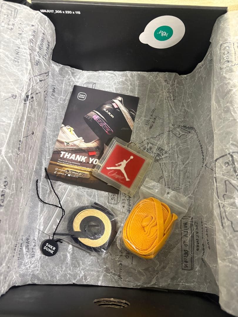 UNION Nike Jordan 1 つま黒 27.5cm 正規品