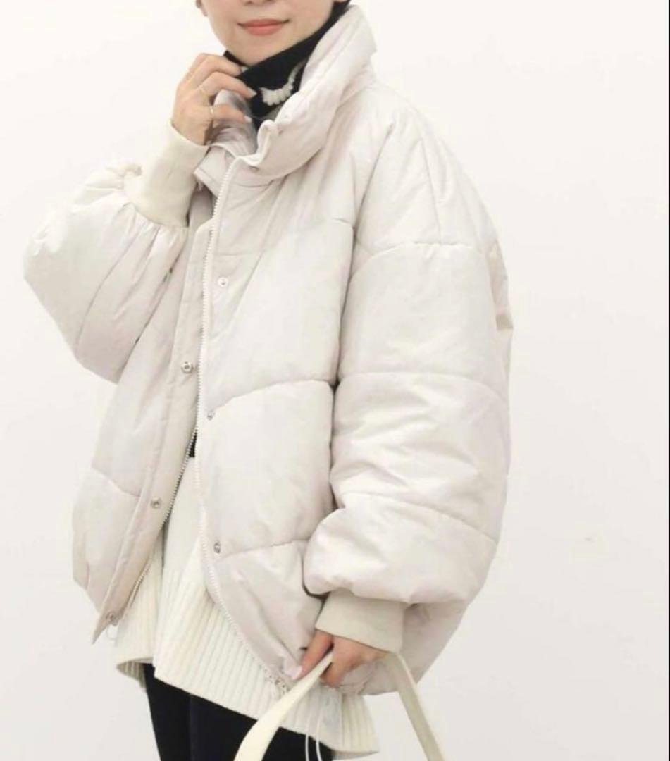 5.3万♡美品♡ドゥーズィエムクラス 中綿ジャケット　オフホワイト Deuxieme Classe（ドゥーズィエムクラス）の「中綿 ジャケット（その他