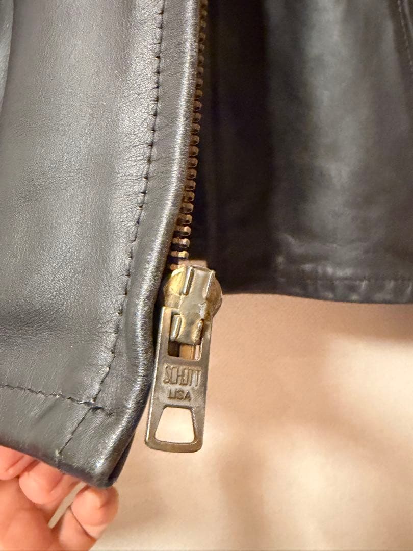 ロ様 Schott ショット シングルライダース 642 size42 Ha - メルカリ