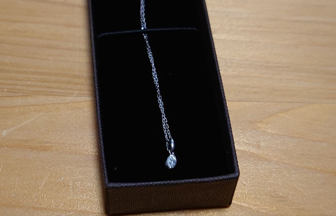 【らんこ】Pt 850 　1.5ct　ダイヤモンド　ネックレス