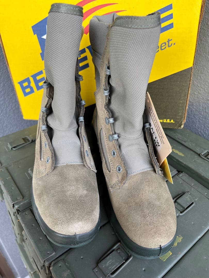 米軍放出新品Bellevilleコンバットブーツ 6.5R ゴアテックス 実物