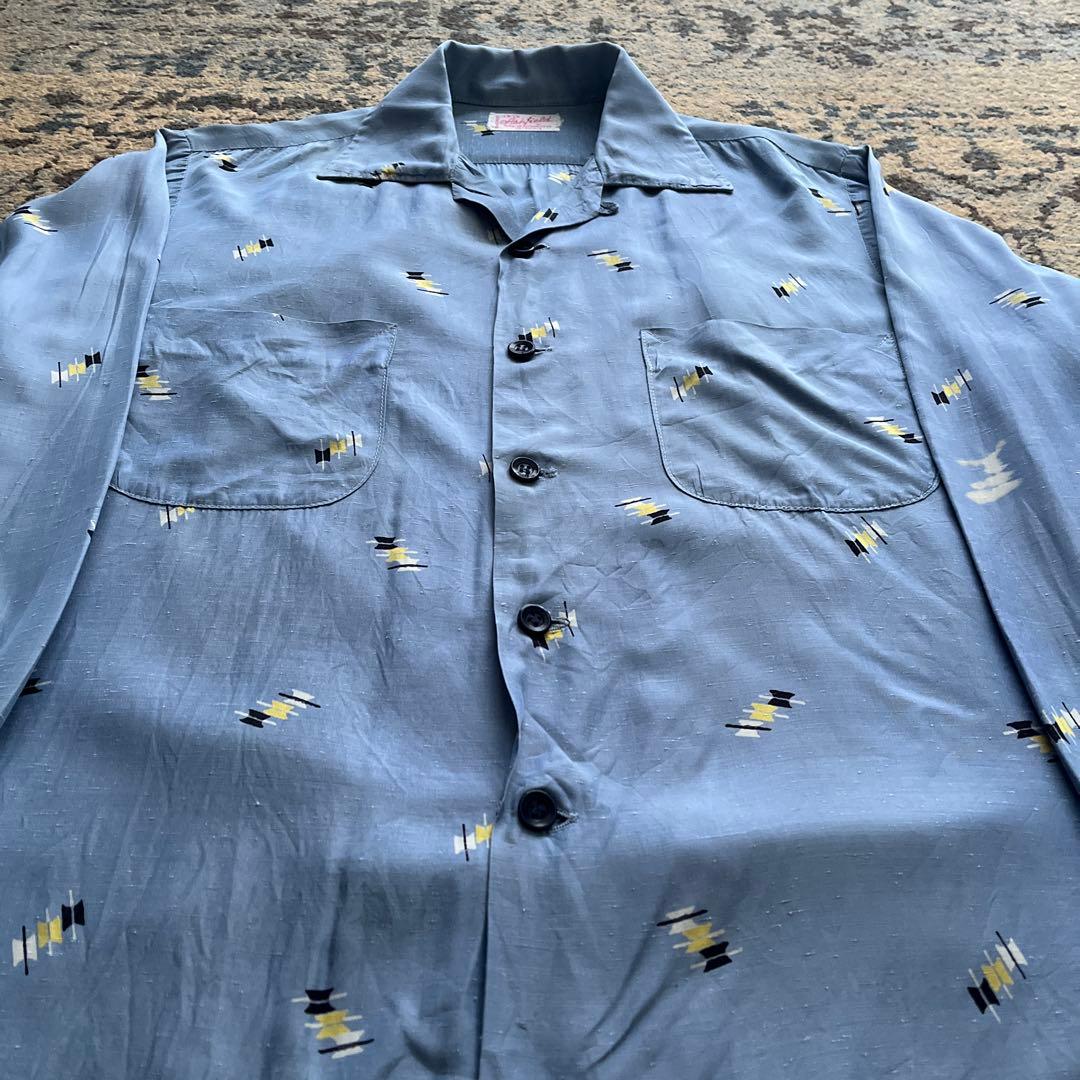 50s レーヨン シャツ アトミック カスリ ヴィンテージ 検 60s - メルカリ