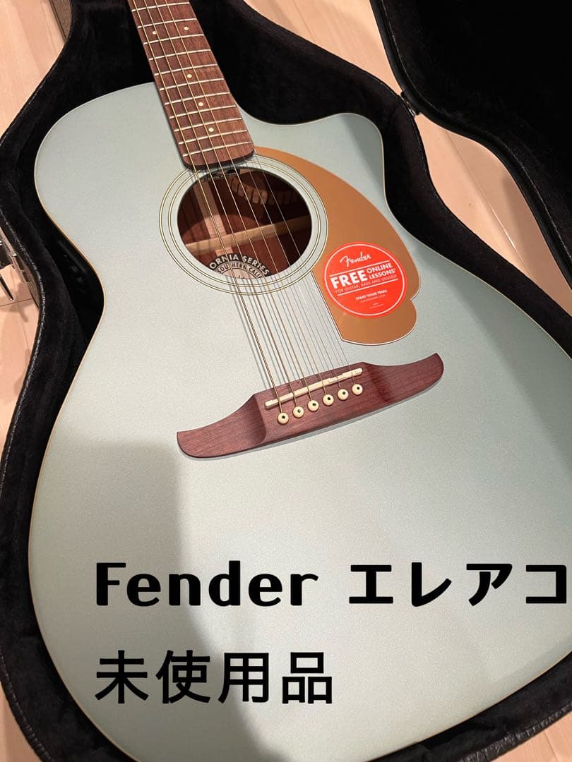 Fender エレアコ Ice Blue未使用品 ハードケース ソフトケース付き Fender エレアコ Ice Blue未使用品 ハードケース ソフトケース付きの
