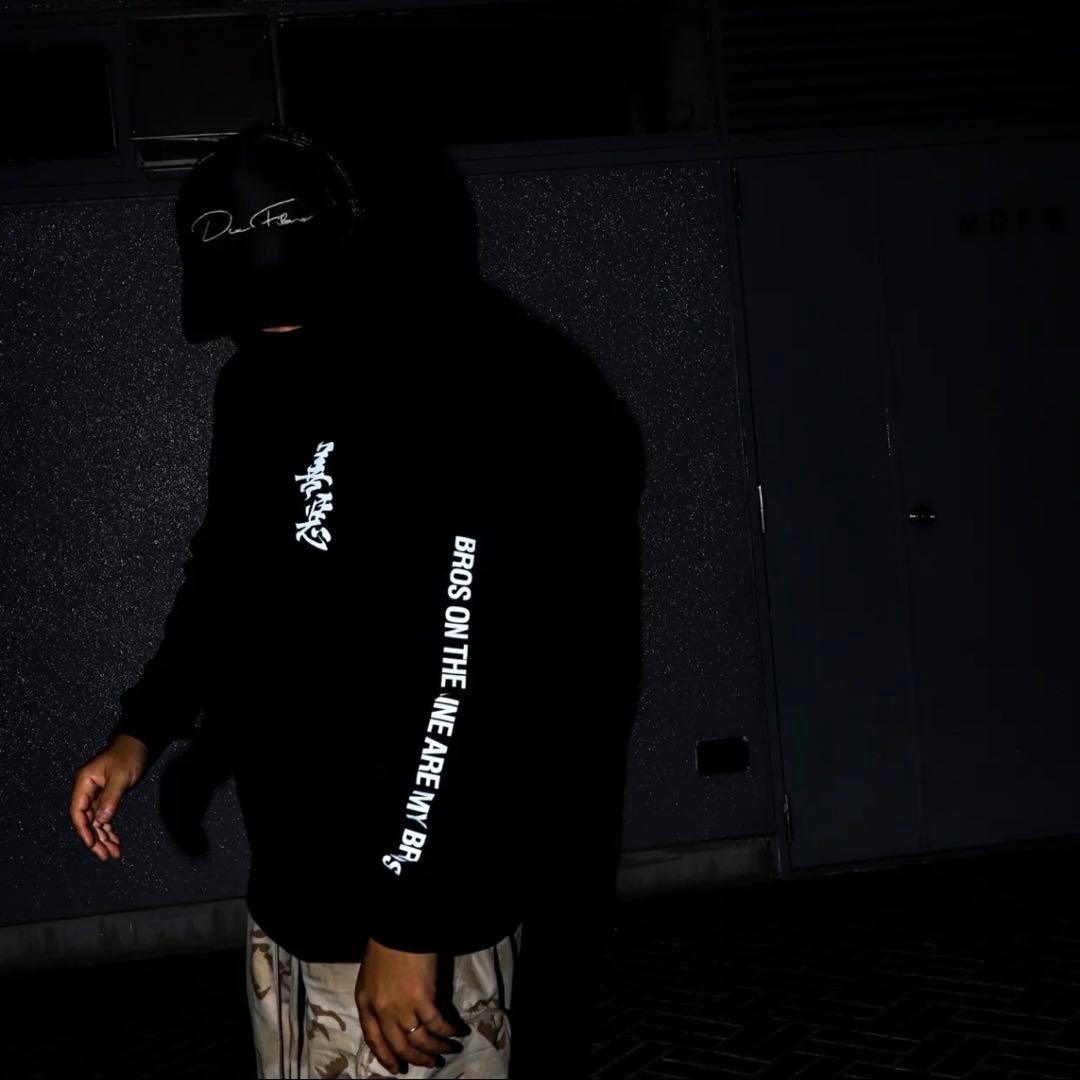 善悪. 【REAL-T】リフレクター（反射） LONG SHIRTS black