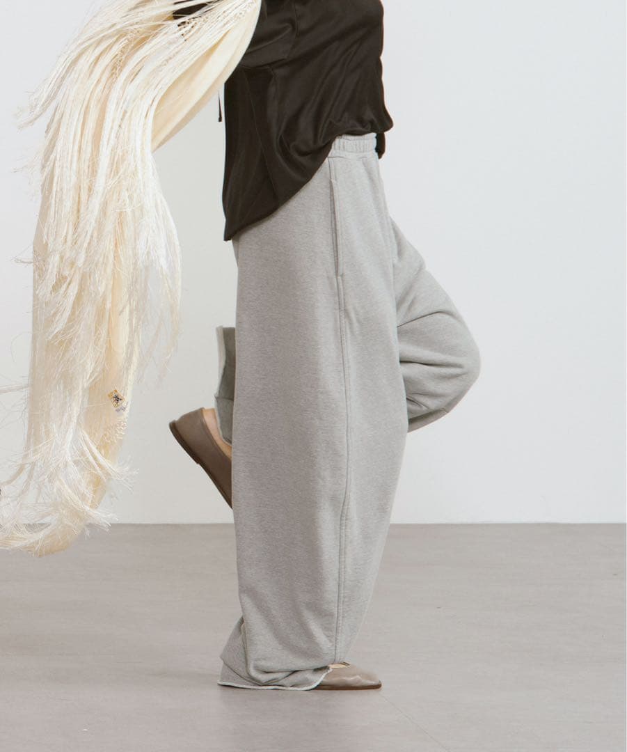 【Suuです】CITY SHOP “O” SWEAT PANTS 36