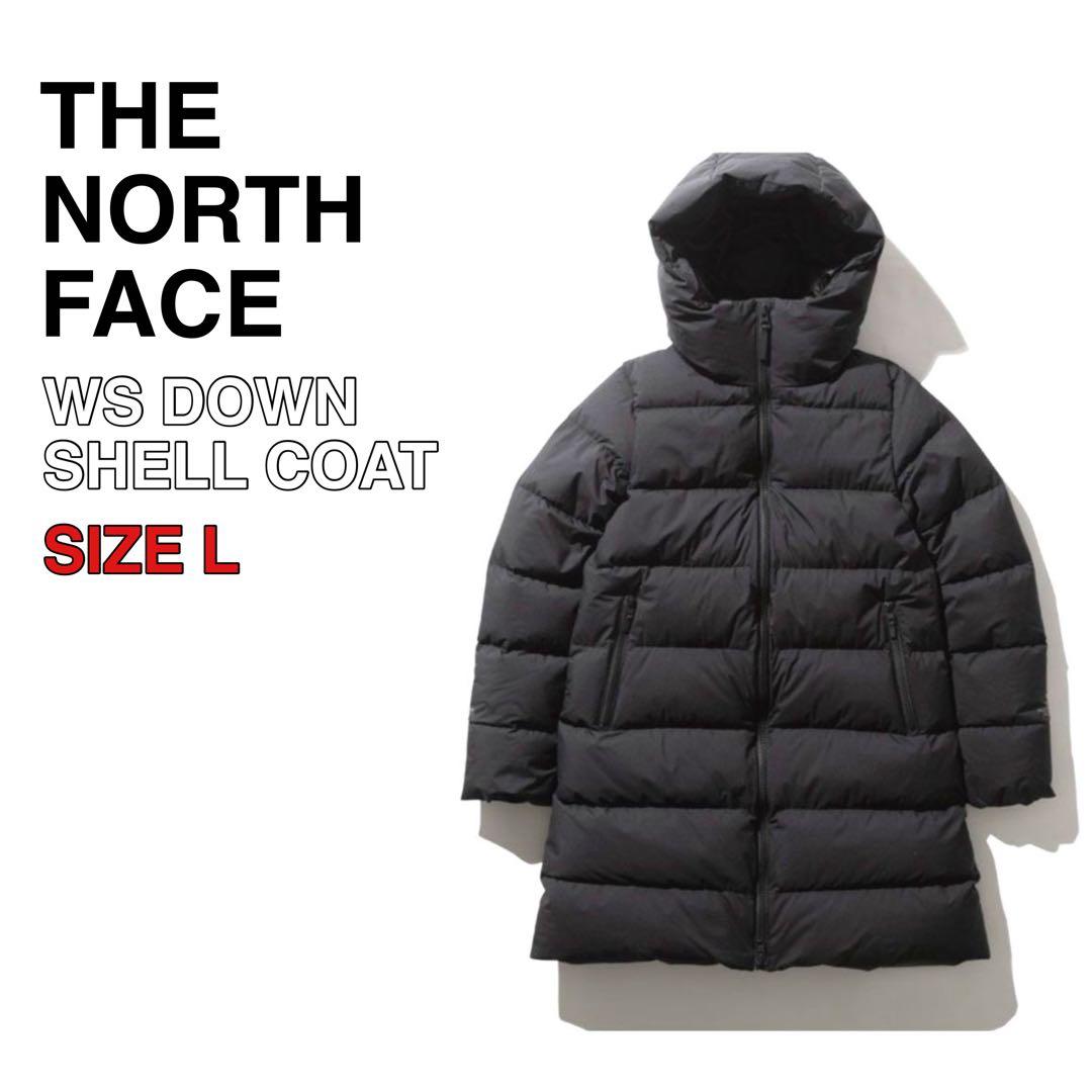 THE NORTH FACE WS DOWN SHELL COAT ブラック L THE NORTH FACE (ザノースフェイス) WS Down Shell Coat #WOMEN