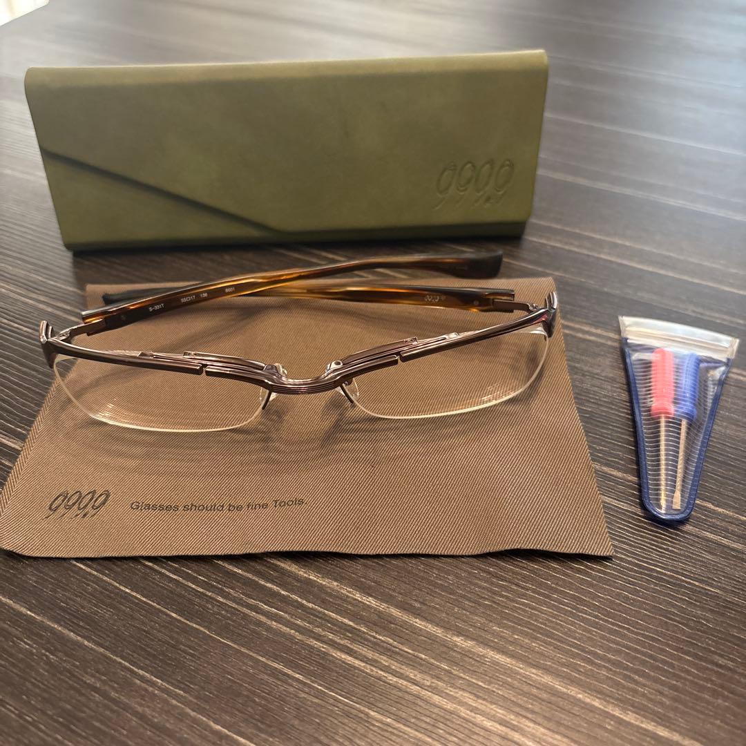 999.9 フォーナインズ　メガネ　ケース　クロス付き 999.9 フォーナインズ メガネ ケース クロス付き 999.9 - 【999.9