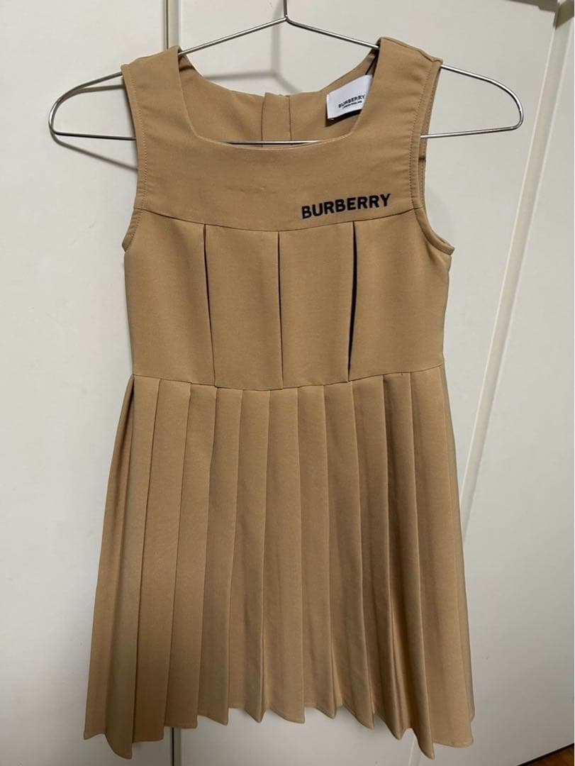 BURBERRY ベージュ ノースリーブ ワンピース&ドレス　セレモニー 中古・古着通販】BURBERRY BLUE LABEL (バーバリー ブルー レーベル