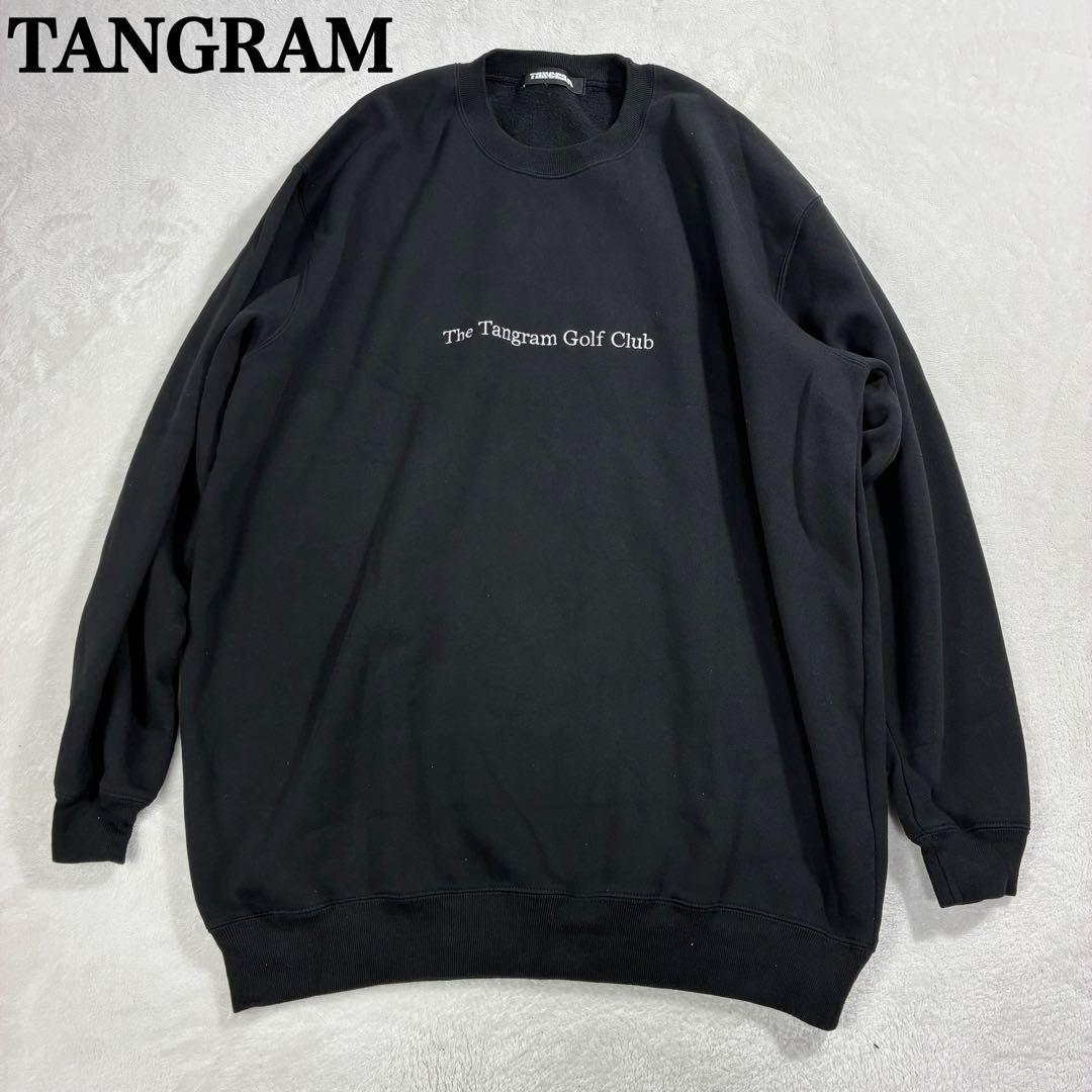 お*ん様 美品✨TANGRAM タングラム ゴルフ 長袖 トレーナー サイズ X TANGRAM（タングラム） トレーナー スウェット ZOZOTOWN限定