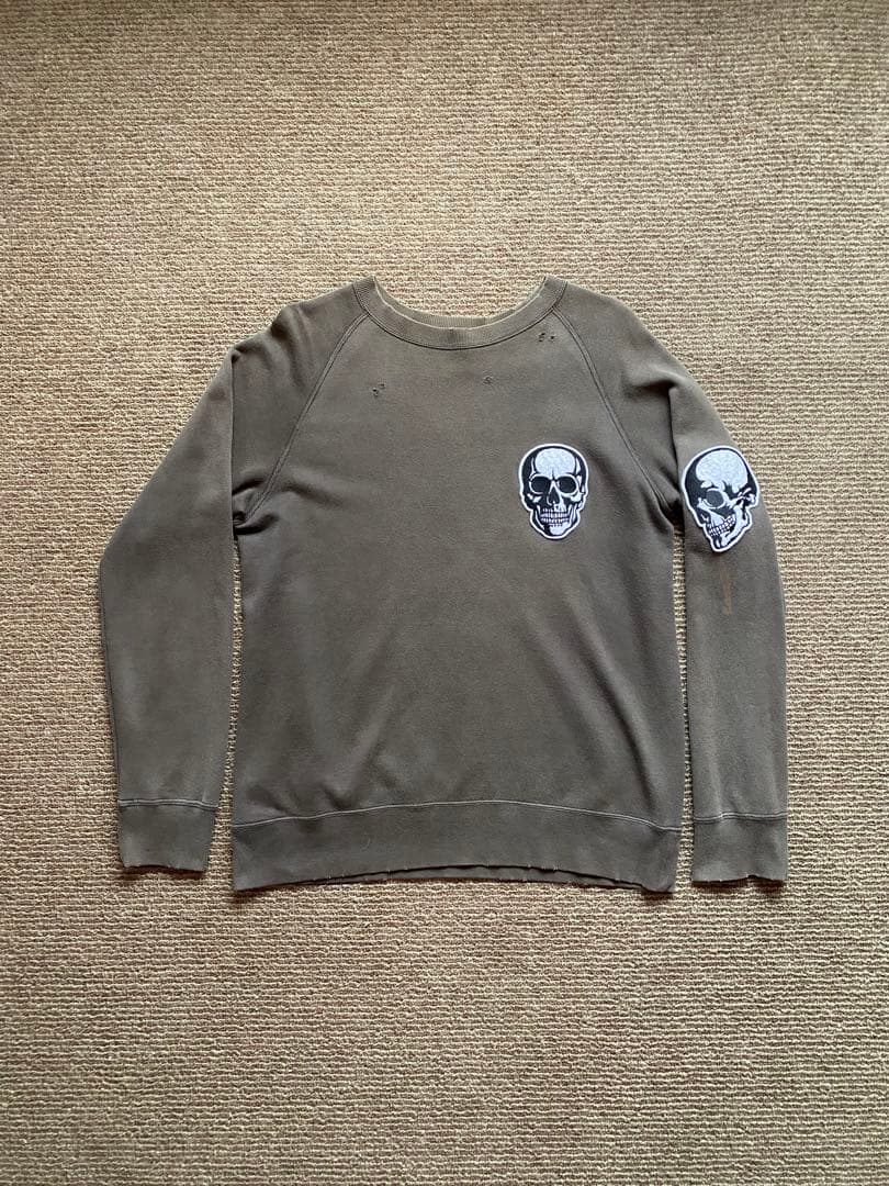 NUMBER (N)INE 04SS ドリーム期 スカル ワッペン スウェット 楽天市場】NUMBER (N)INE ナンバーナイン パーカー ドリーム期 ドクロ