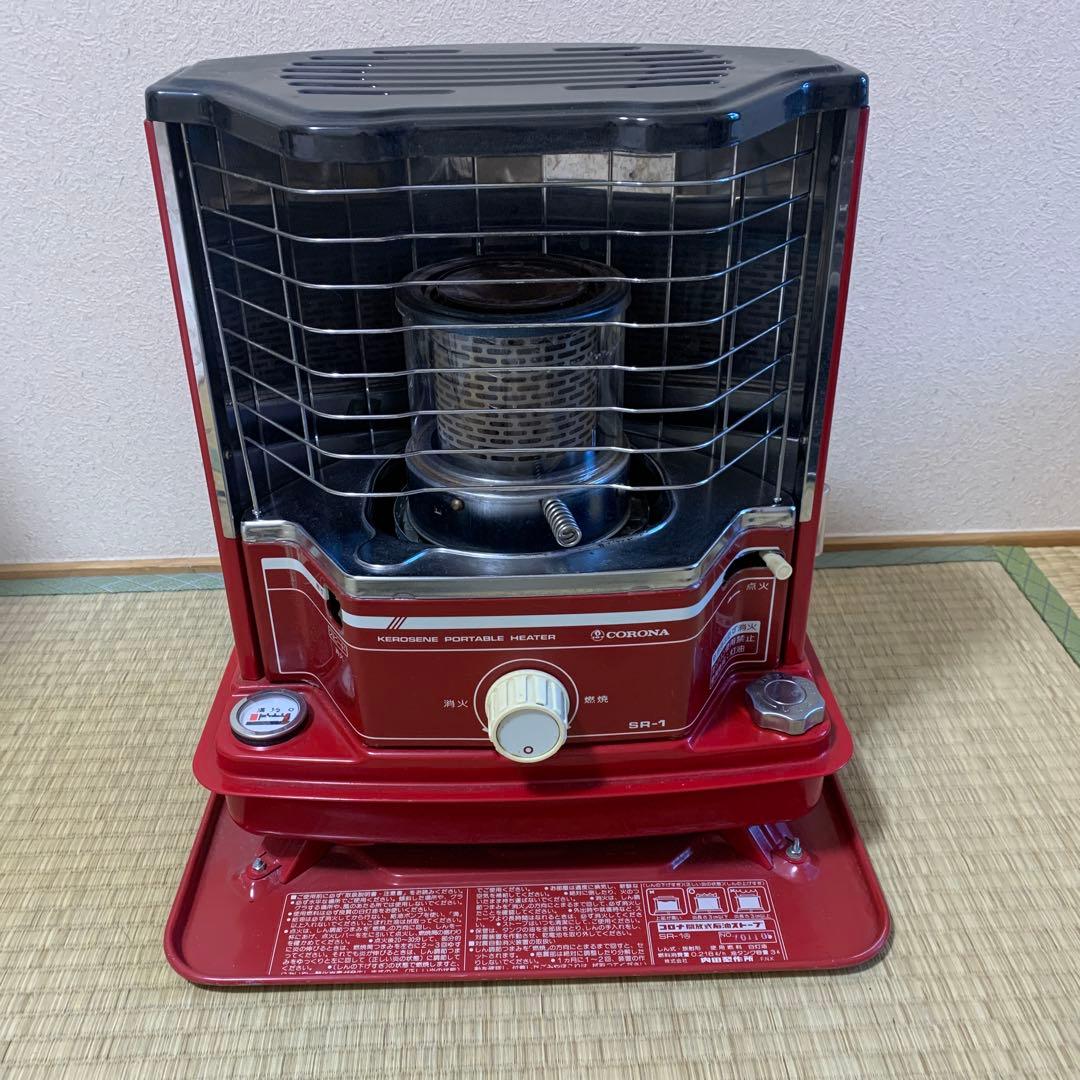 コロナ石油ストーブ SR-1 昭和レトロ タンク一体型 CORONA - メルカリ