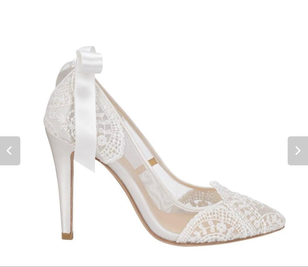 《裏張り済》Bella Belle shoes ベラベレ ウェディングシューズ