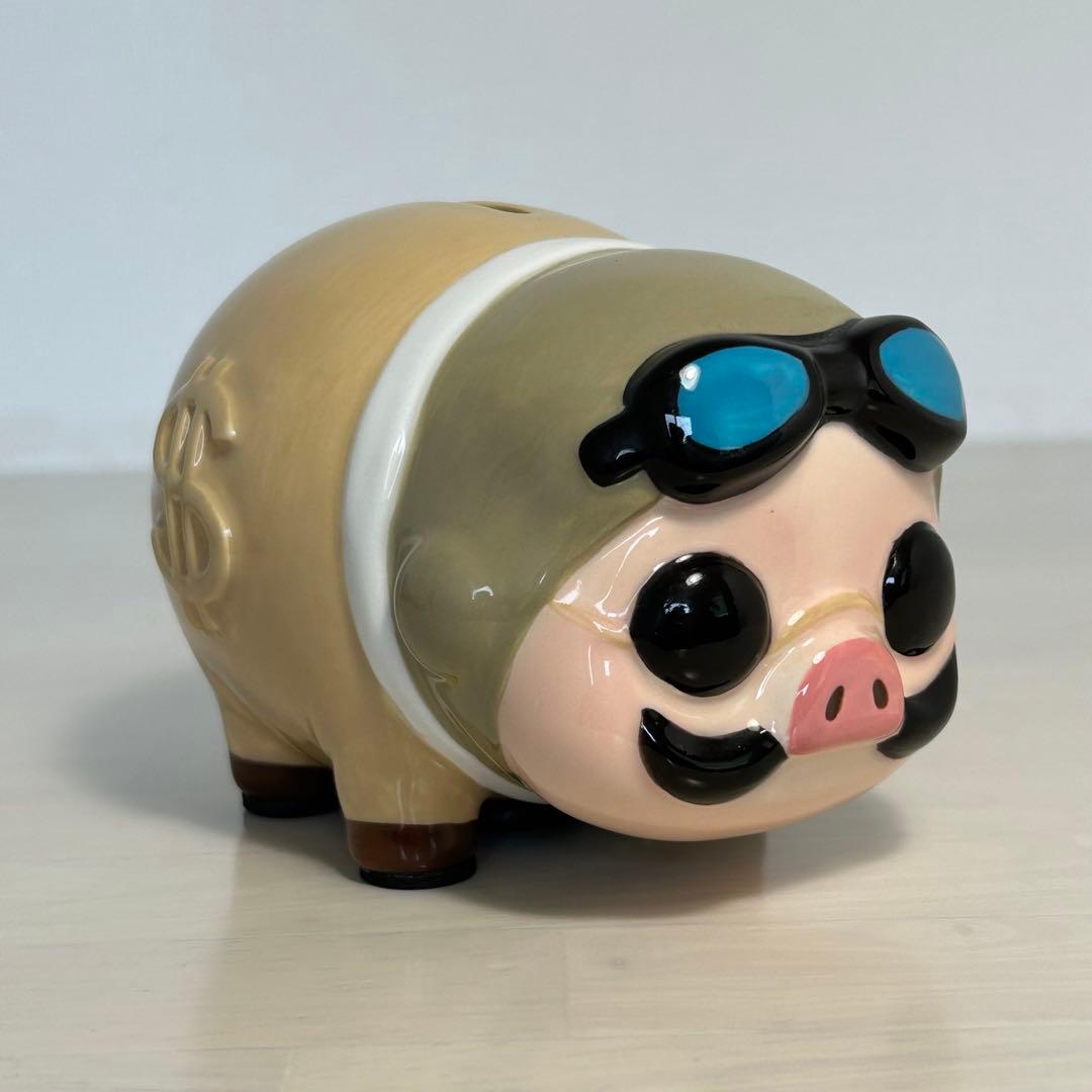 スタジオジブリ 紅の豚 ポルコ・ロッソ 貯金箱 - メルカリ