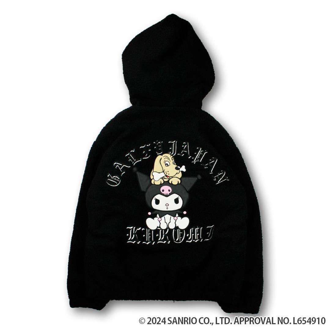 限定新作・クロミ × ガルフィー モコモコボア 耳頭巾パーカーX L