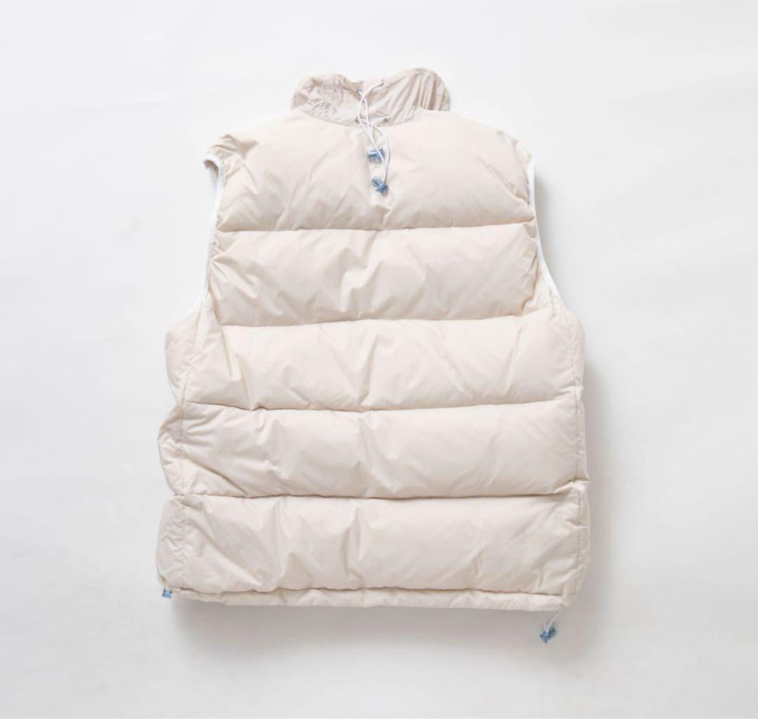 り*様 ttt msw 23ss Down Puff Vest ホワイト Mサイ - メルカリ