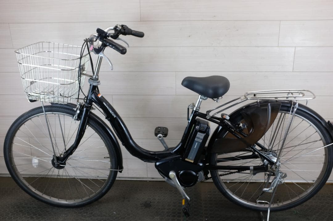 電動自転車ヤマハPAS　26インチ3段　8.9Ah（4点灯）充電器あり