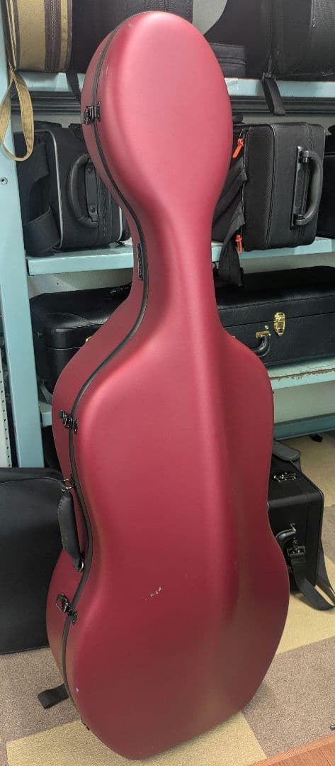 CFC-2S Carbon Mac カーボンマック チェロケース ワインレッド カーボンマック CFC-3 ワインレッド チェロケース 軽量 Carbon Mac