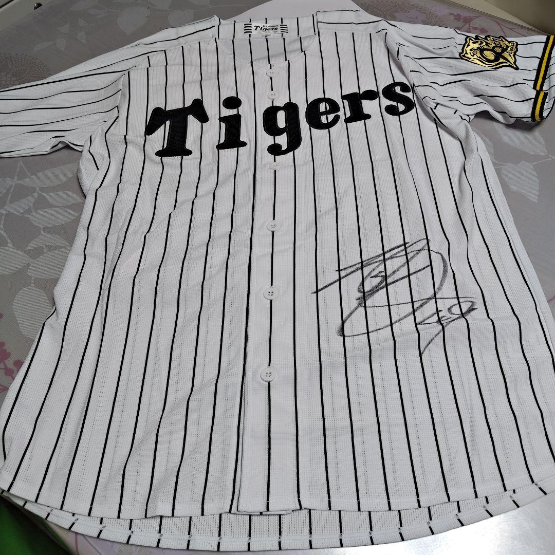 阪神タイガース レプリカユニフォーム Lサイズ 大竹耕太郎サイン入り49 阪神タイガース レプリカユニフォーム Lサイズ 大竹耕太郎サイン入り49