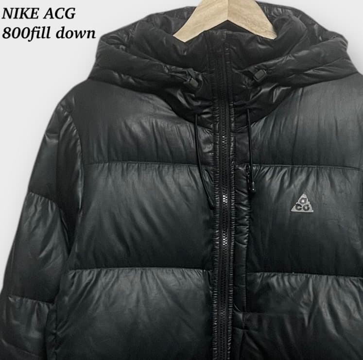 Nike ACG 00s ダウンジャケット 黒M 800フィル
