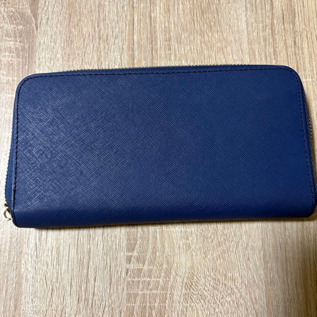 PRADA サフィアーノレザー 長財布 ブルー - メルカリ
