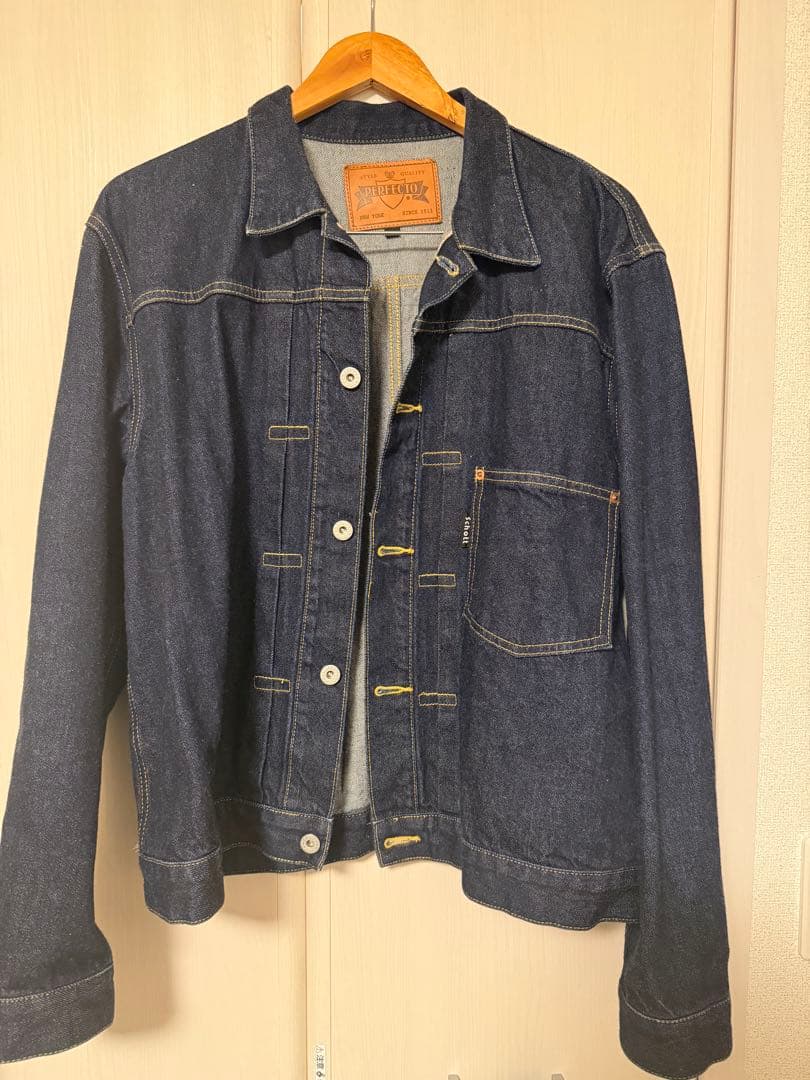 schott 1st 大戦モデル デニムセットアップ 直営限定】1st DENIM JACKET/デニム ジャケット Gジャン | Schott