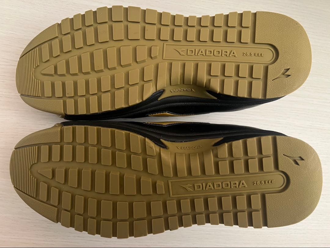 DIADORA FC-292 安全靴 26.5cm ブラック/ゴールド