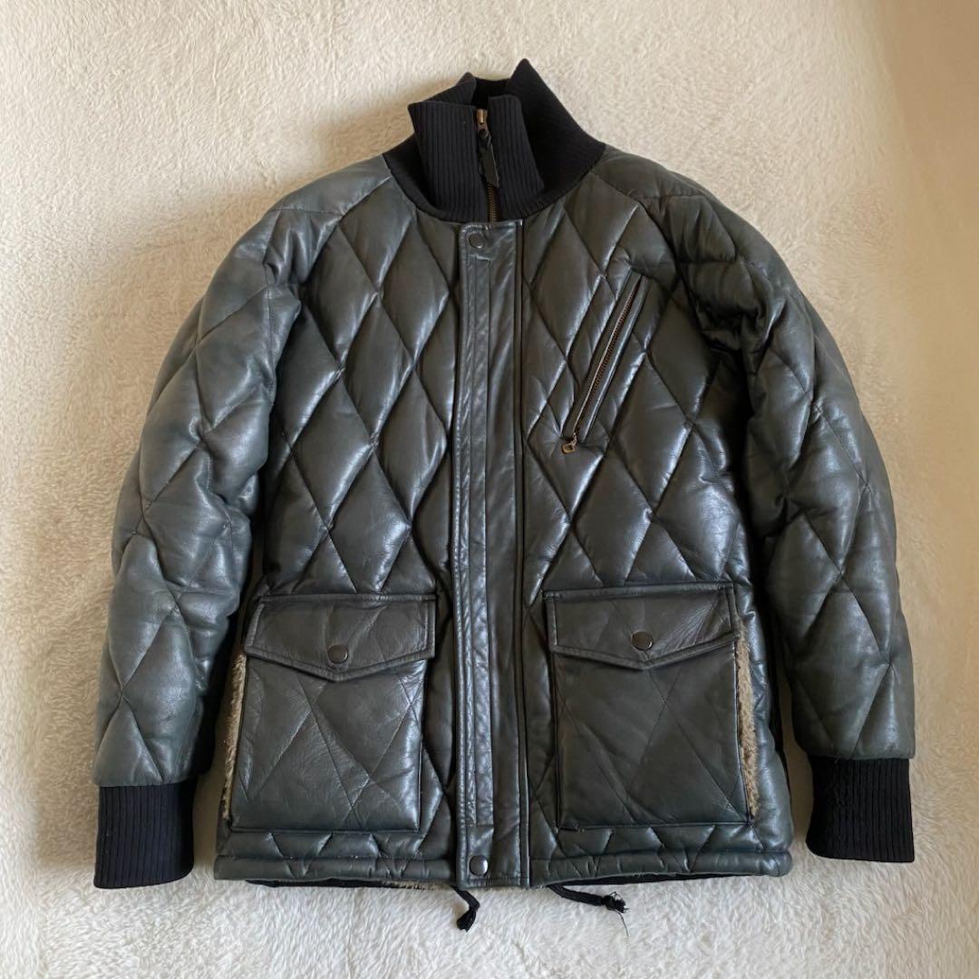 WEST RIDE レーシングダウンジャケット ホースハイド 馬革 レザー XS