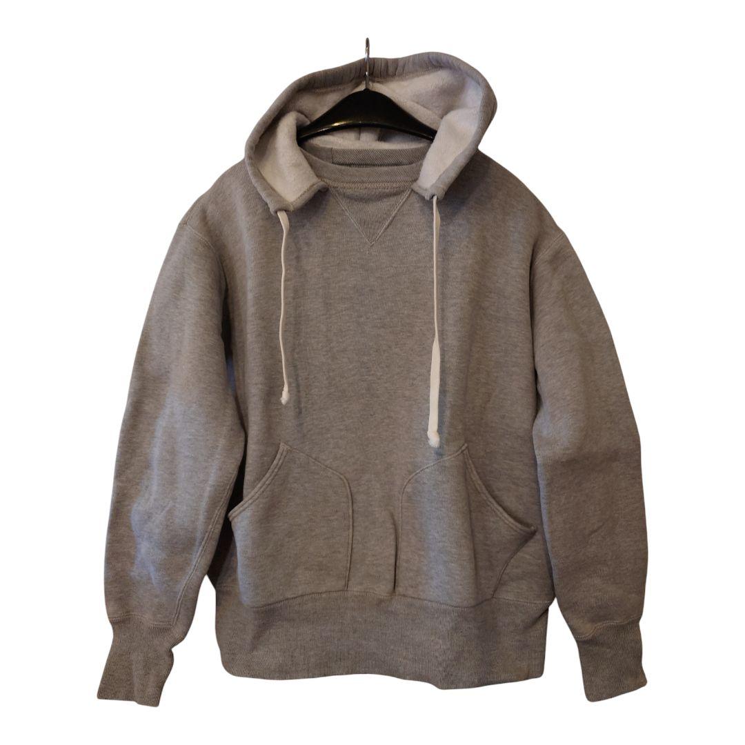 FREEWHEELERS Powerwear 後付けパーカーグレーsize38