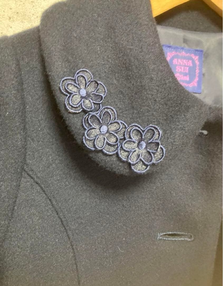 アナスイミニ コート ウールコートエーラインコート130cm - メルカリ