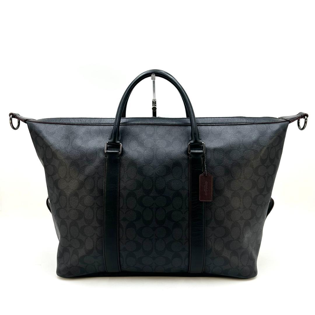COACH コーチ ボイジャー シグネチャー ボストンバッグ 旅行用バッグ