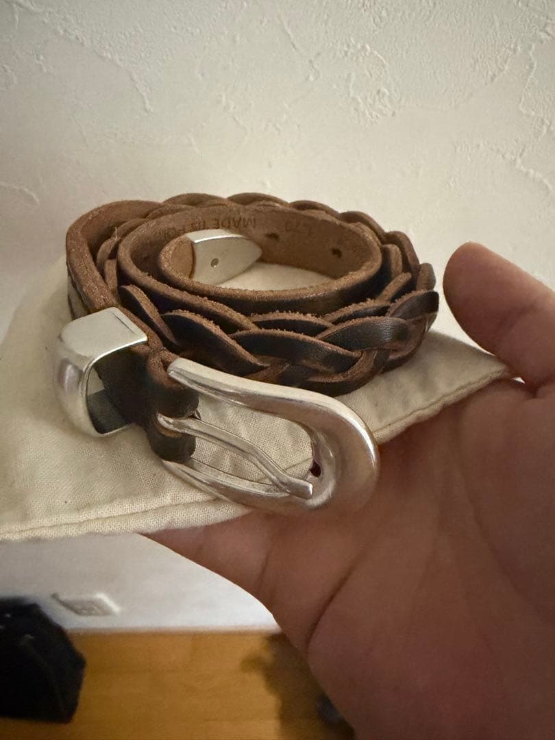 our legacy vintage black leather ベル Our Legacy - Belt 2 cm Black