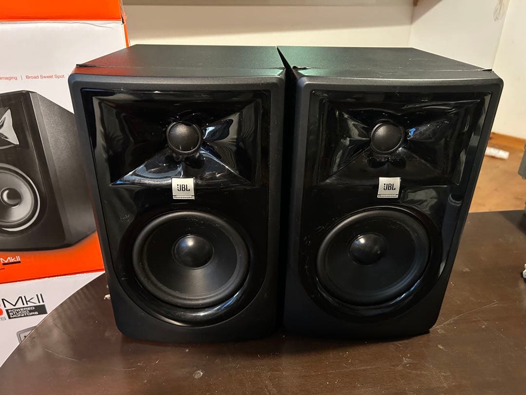 JBL 305PMkII スタジオモニタースピーカー ペア JBL PROFESSIONAL 305P MkII ペア スタジオモニタースピーカー 2本1組