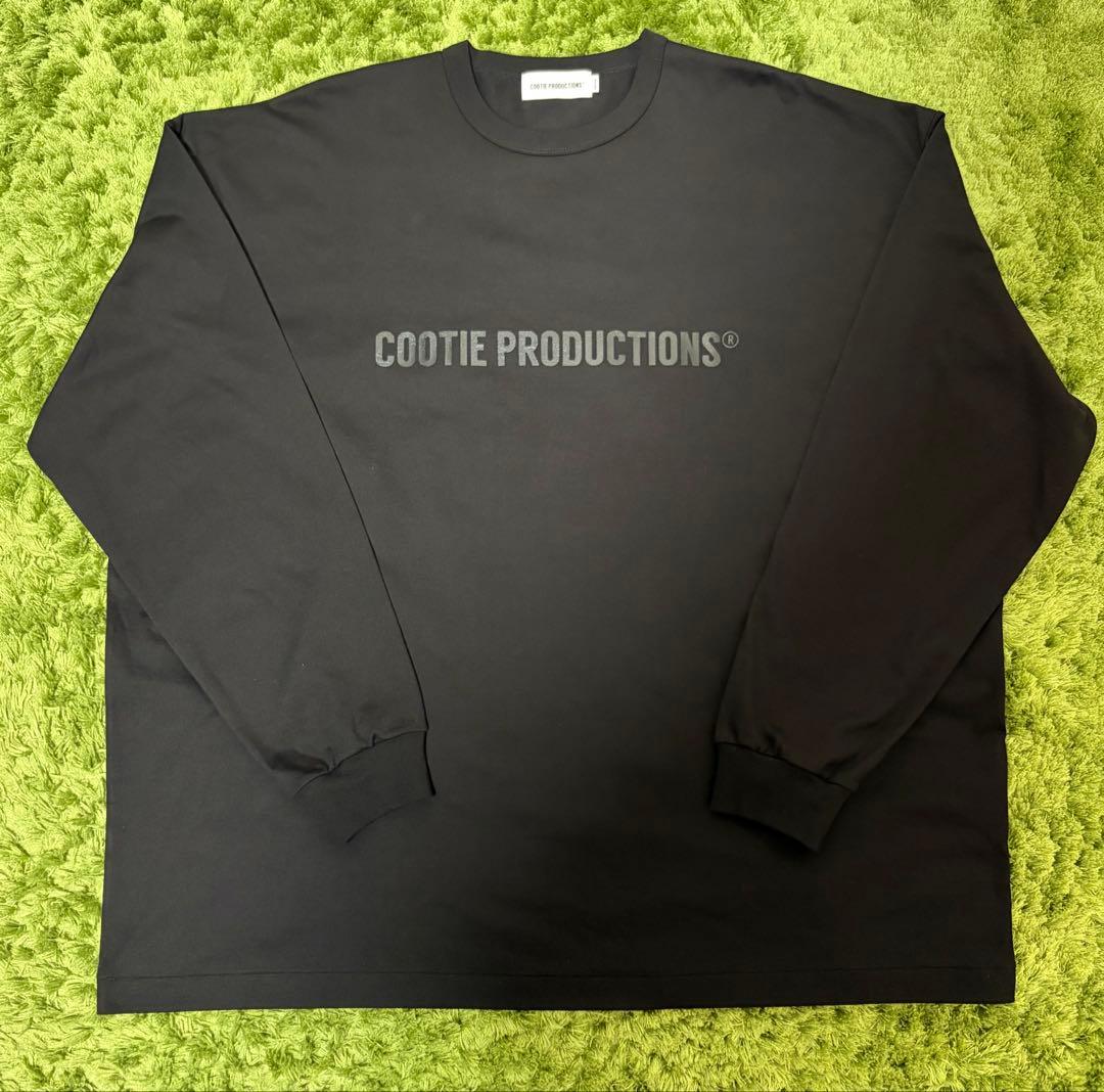 COOTIE Oversized Print L/S Tee Black - メルカリ