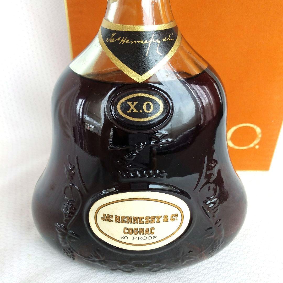 古酒50年物未開栓ヘネシーX.Oコニャック金キャップグリーンボトル
