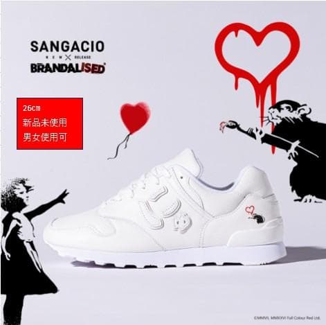 希少抽選限定 にゅ～ずPURE WHITE BRANDALISED 26cm新品 - メルカリ