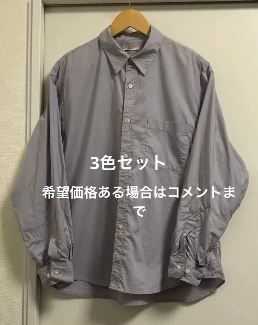 shiun HICOUNT WASHER SHIRT 3色セット shiun(シウン) ONLINE STORE / HICOUNT WASHER S/S SHIRT