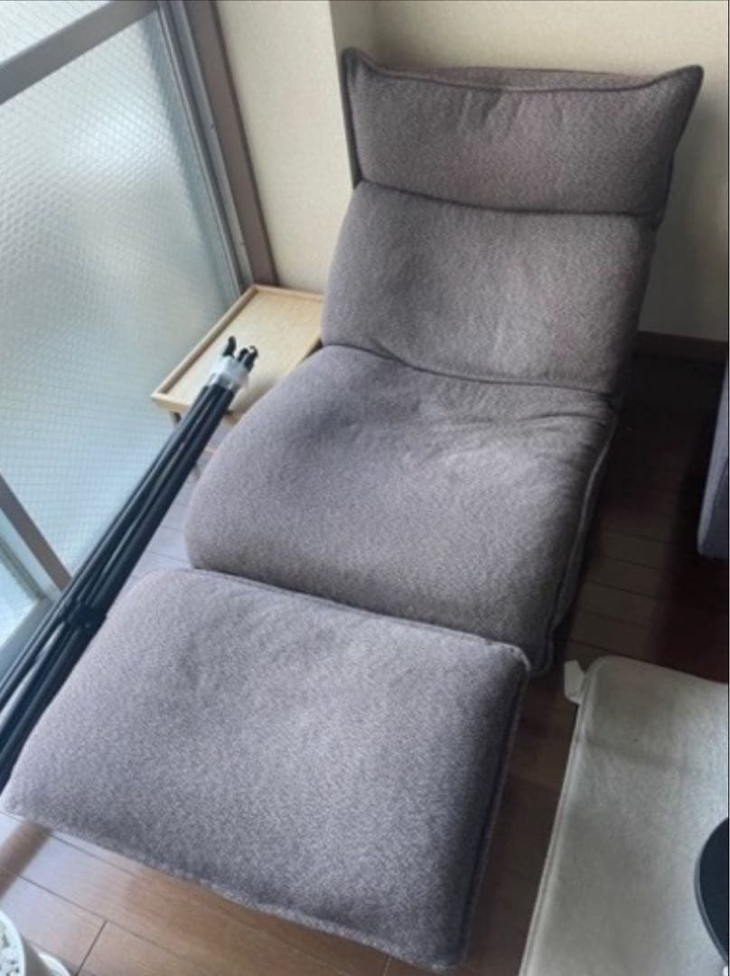引取希望 無印良品 ハイバックリクライニングソファ オットマン付き 無印良品 ハイバックリクライニングソファ（オットマン付） | サークル
