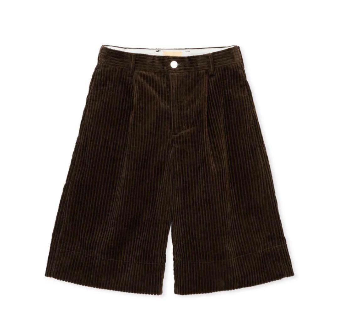 パンツ the shishikui CORDUROY S / D.BROWN L CORDUROY BAKER / BROWN – SHISHIKUI