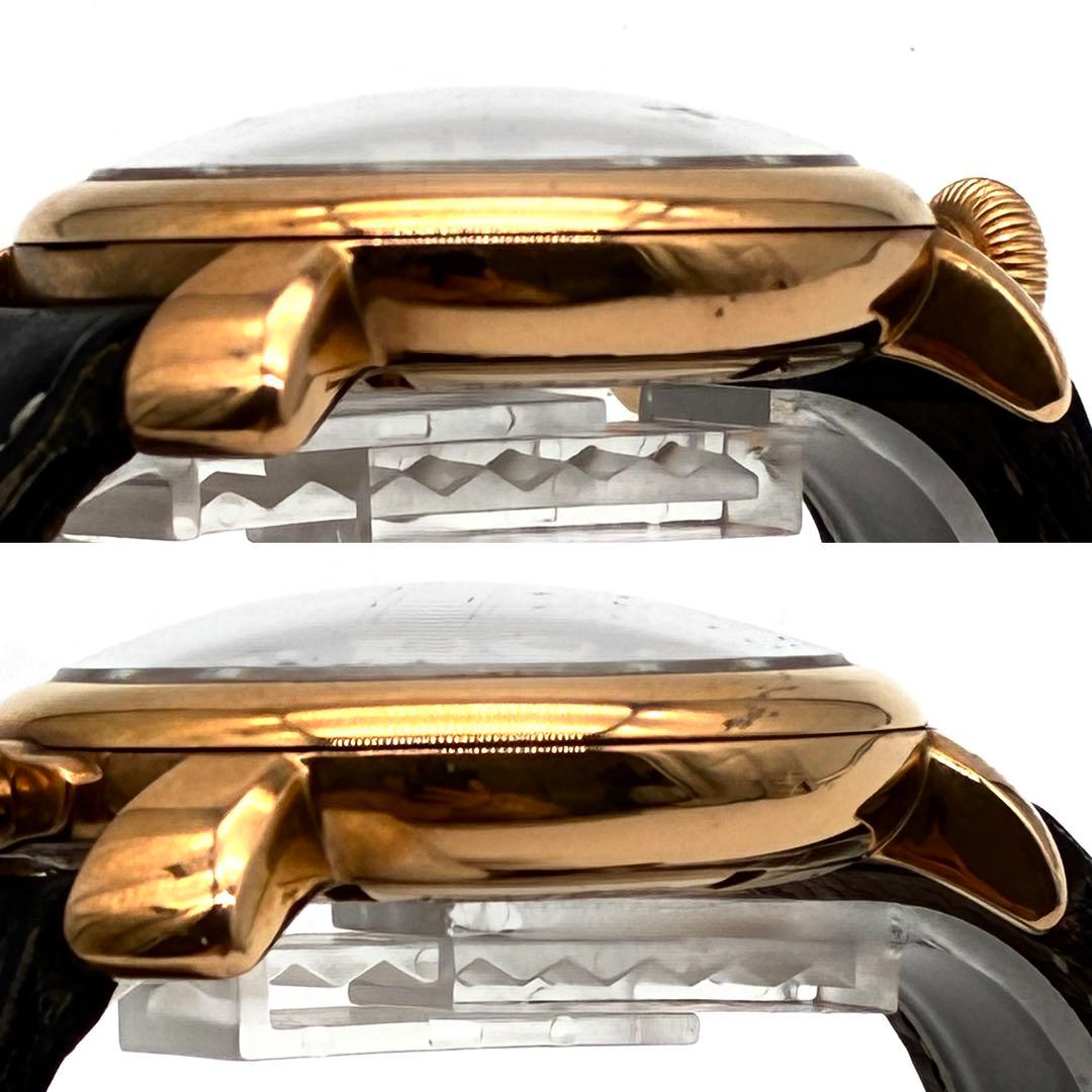 極美品 ガガミラノ マヌアーレ48 チェス 限定299本 7番 ゴールド 稼動