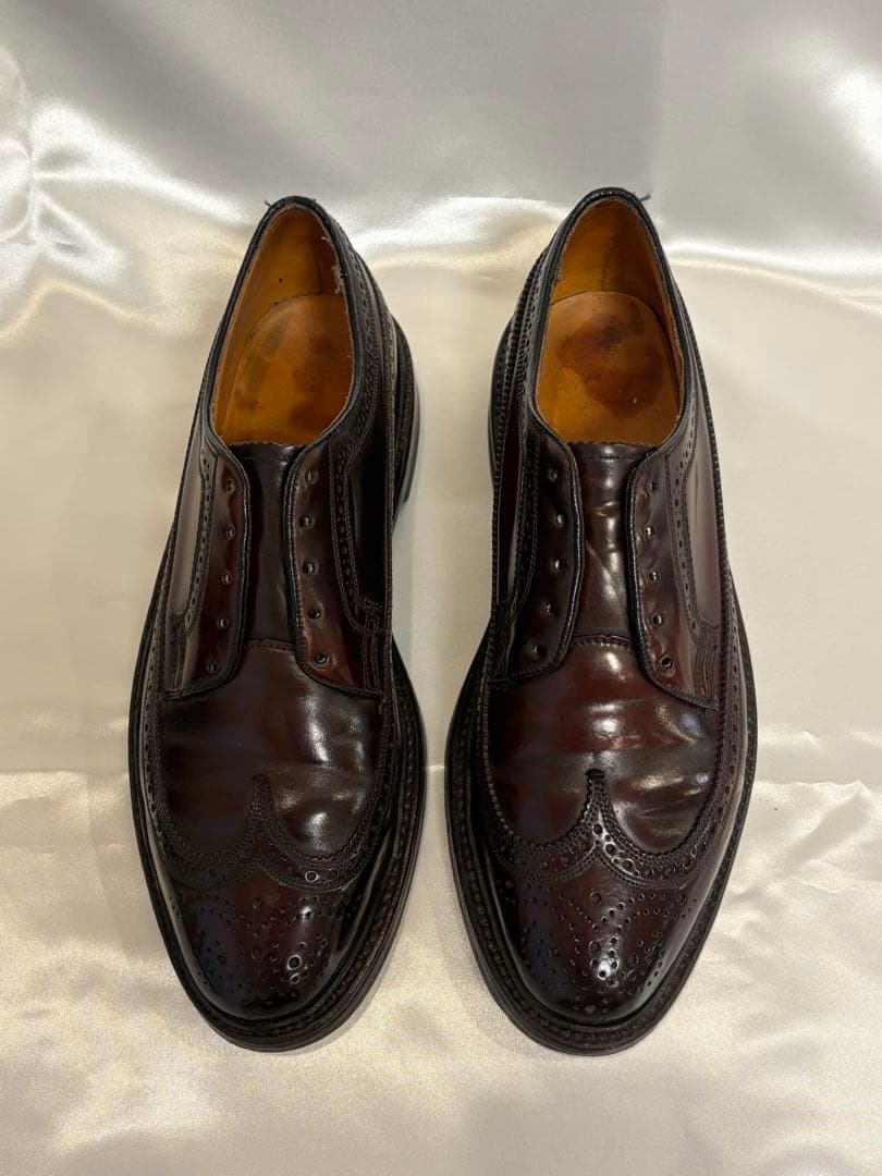 FLORSHEIMウィングチップ コードバン 古着 70年代 フローシャイム Florsheim IMPERIAL インペリアル コード