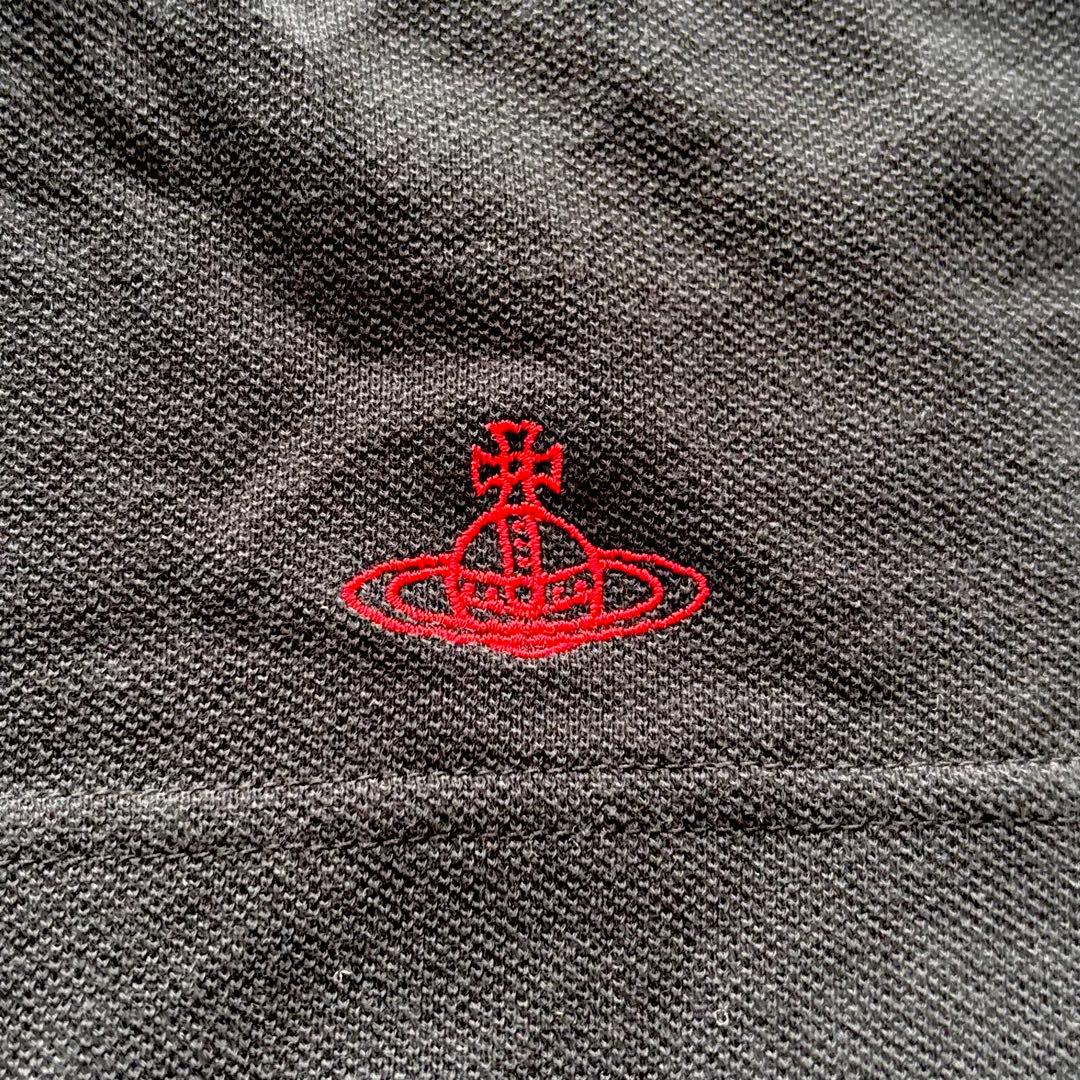 極美品 希少】ヴィヴィアンウエストウッド ラブフリルポロ オーブ刺繍
