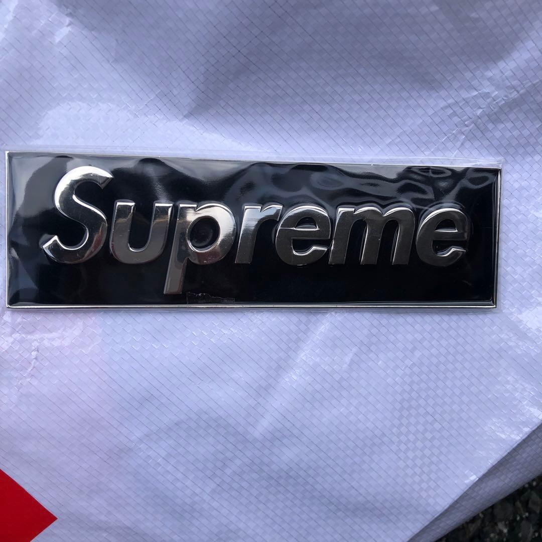 スケートボード Supreme Box Logo Car Emblem \"Black\"
