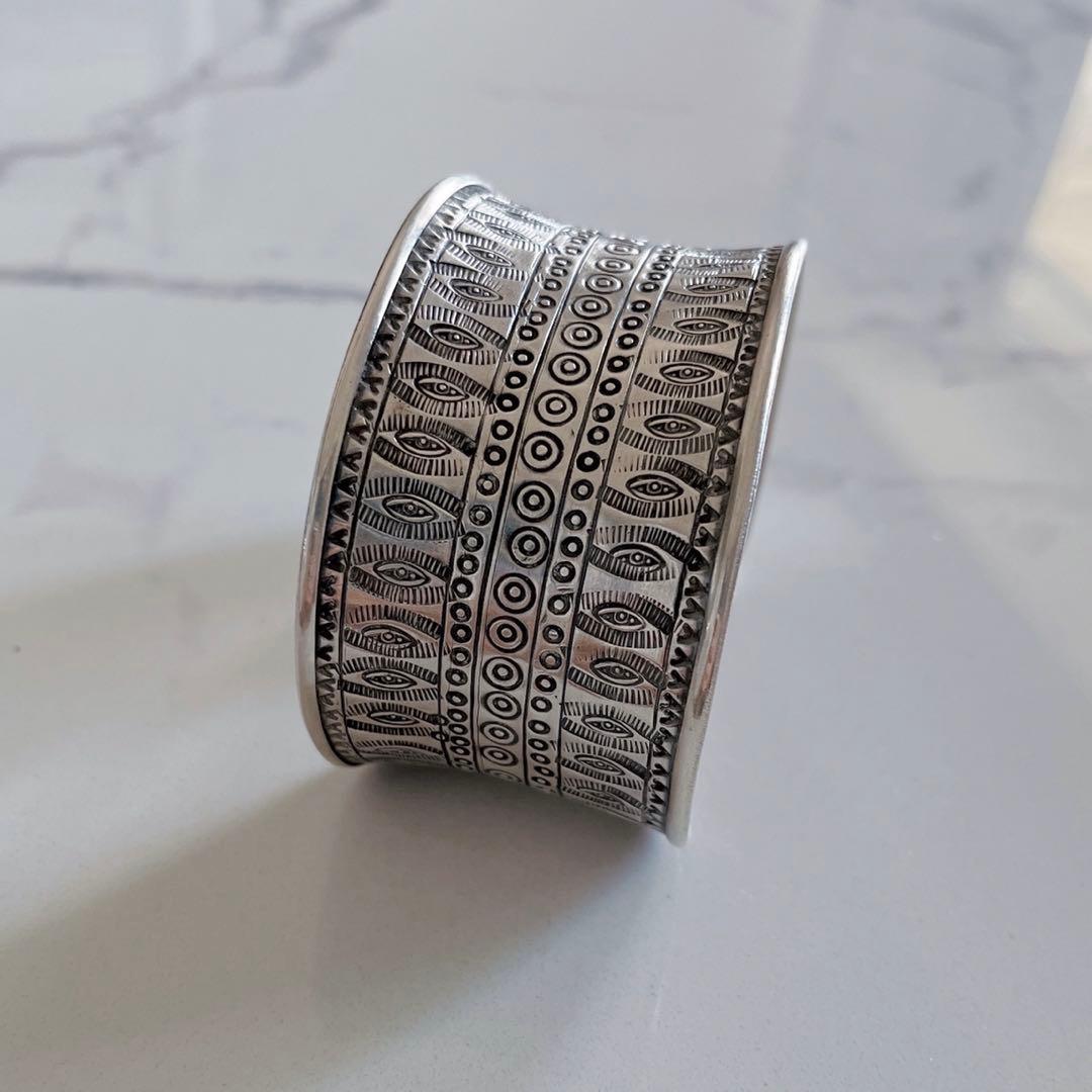 新品】カレンシルバー｜カレン族｜バングル｜男女兼用 - メルカリ